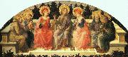 Fra Filippo Lippi Seven Saints oil painting artist